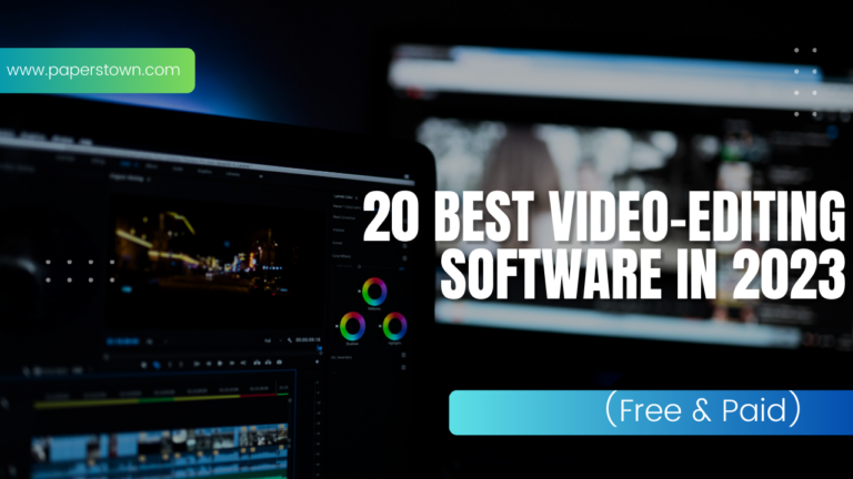 20 Best Video Editing Software in 2023 (Free and Paid)