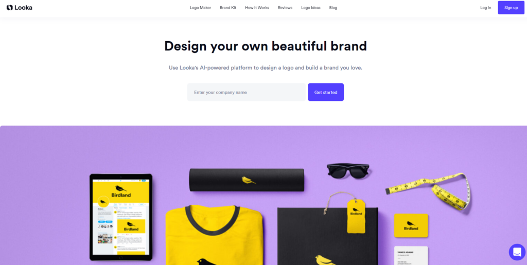 Looka: Logo Design & Brand Identity for Entrepreneurs